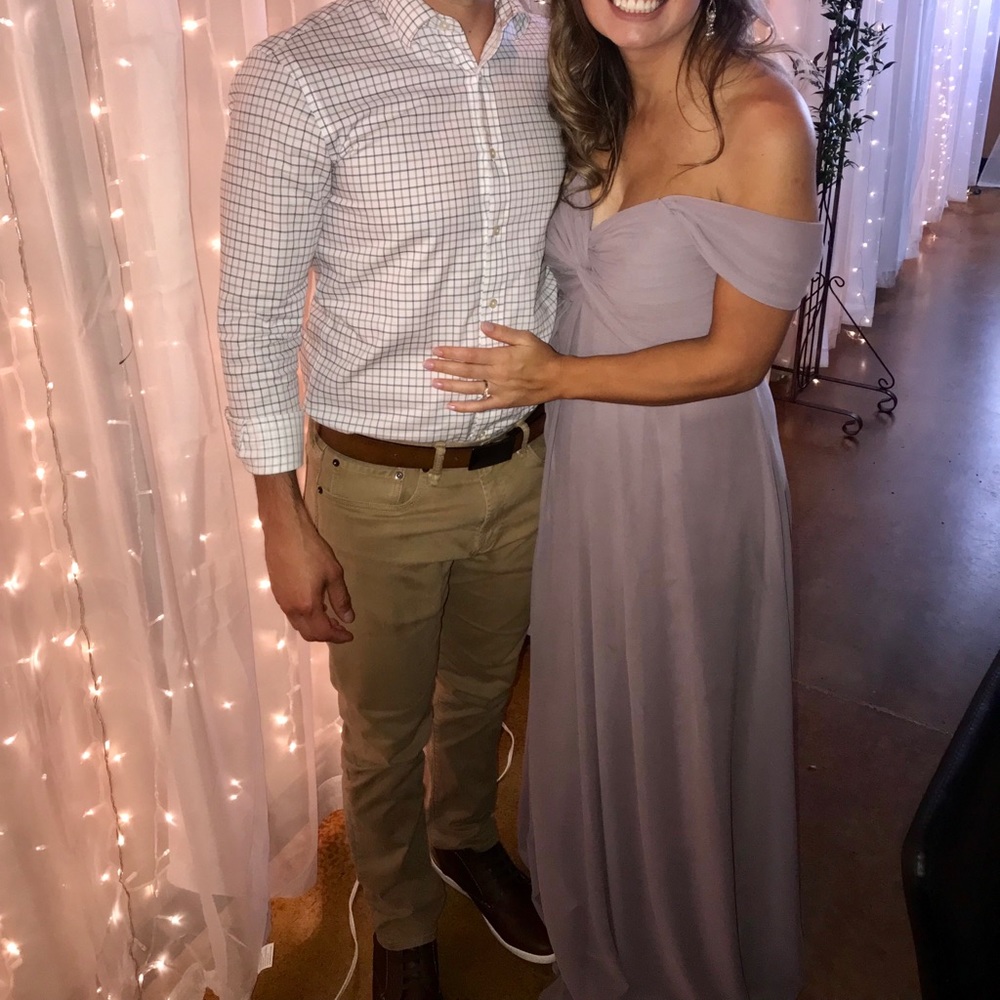 Azazie Kaitlynn Bridesmaid dress in Dusk